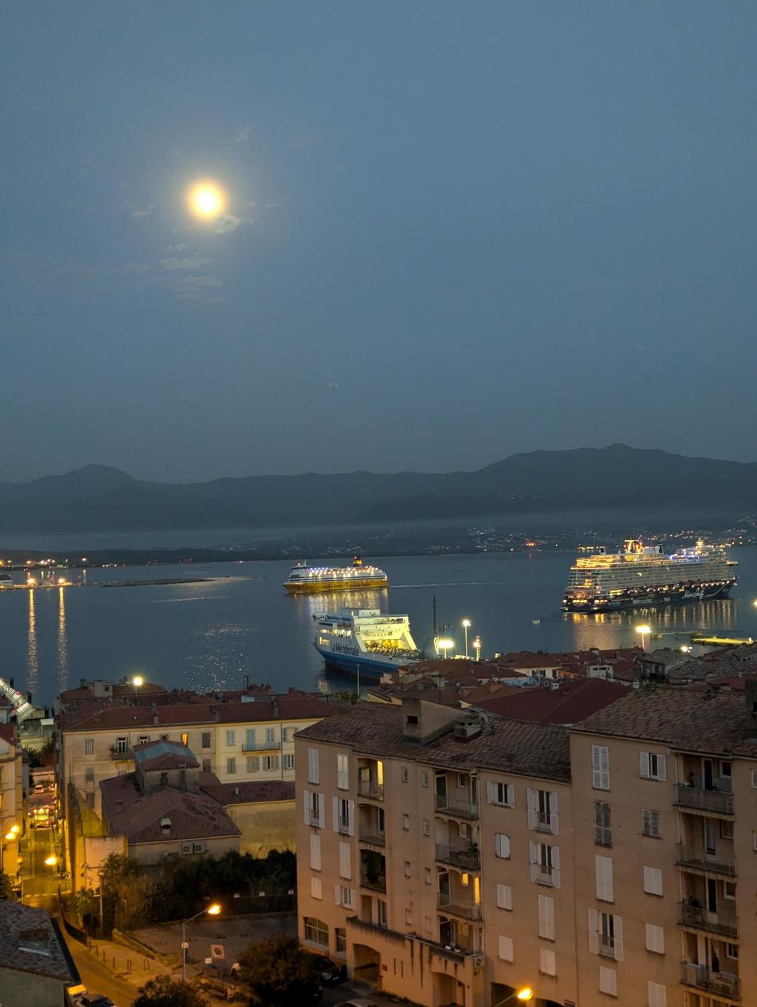 Centre Avec Vue Magnifique Sur Le Golfe D'ajaccio; Parking Privé.